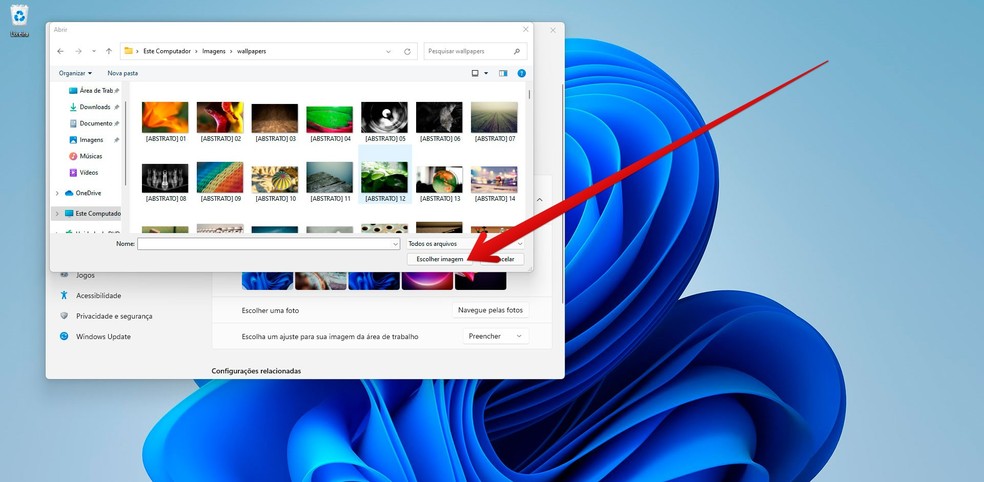 alterar imagem da tela de bloqueio Windows 10