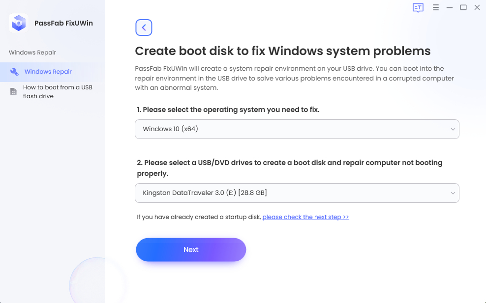 Tela branca no computador