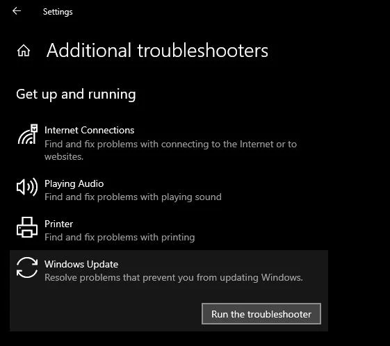 go-to-windows-update