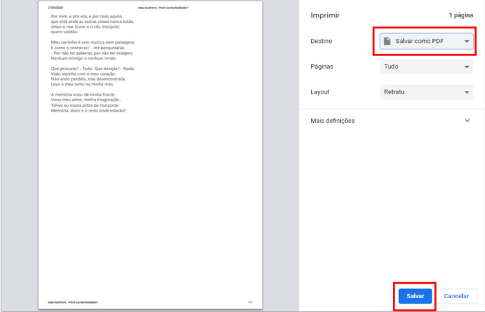 criar pdf com imagem
