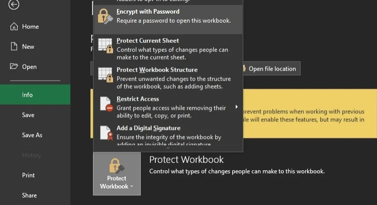 encrypt with password