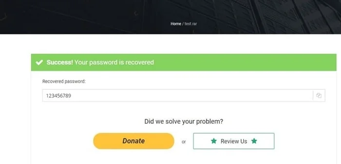 show password online