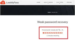 weak password recovery