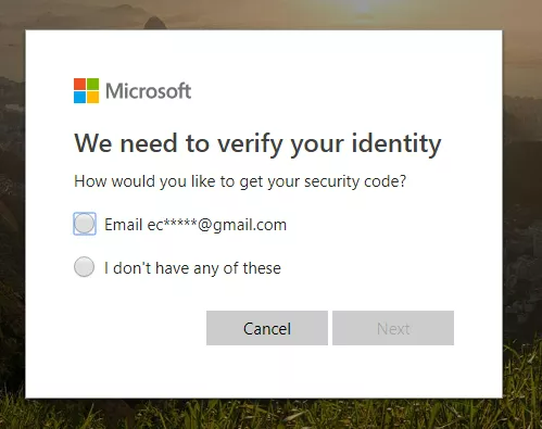 verify identity
