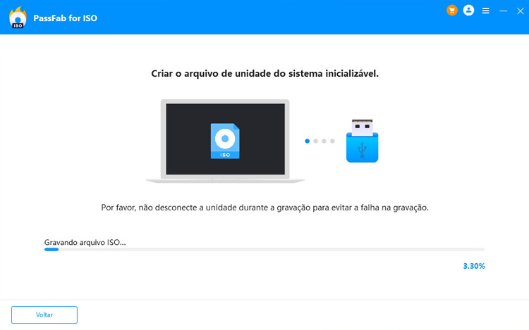 burning usb in passfab for iso