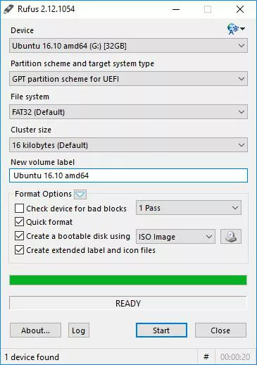 rufus interface