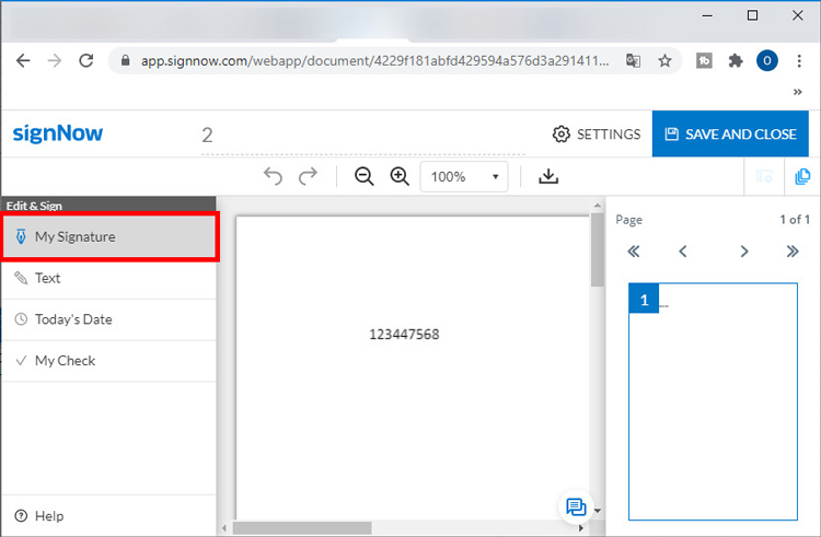 assinatura digital documento pdf