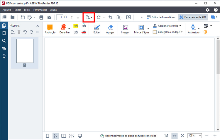 inserir páginas pdf online