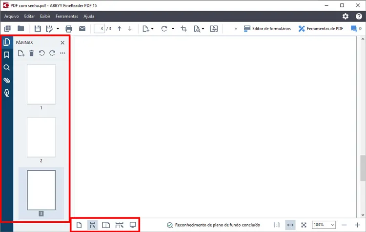 como inserir uma página no pdf