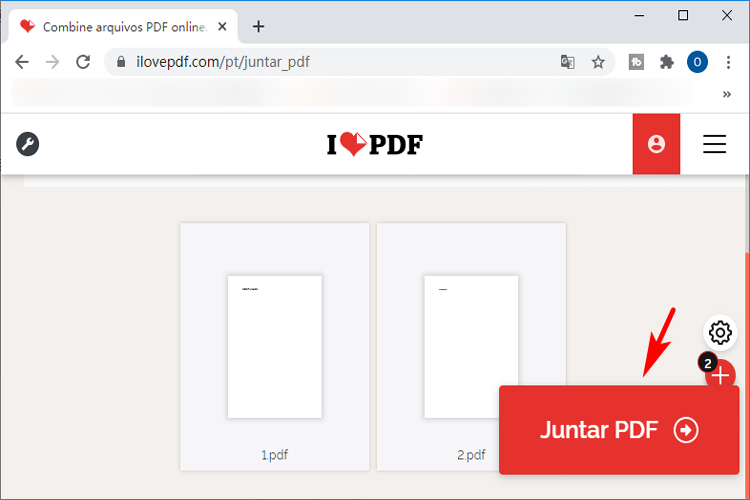 juntar pdf grátis