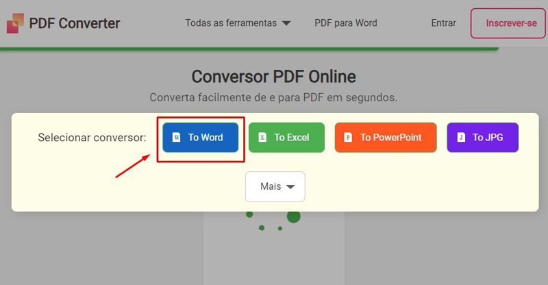 conversão de pdf para word gratuito