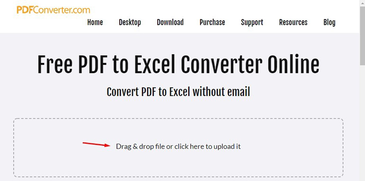 converter de pdf para excel