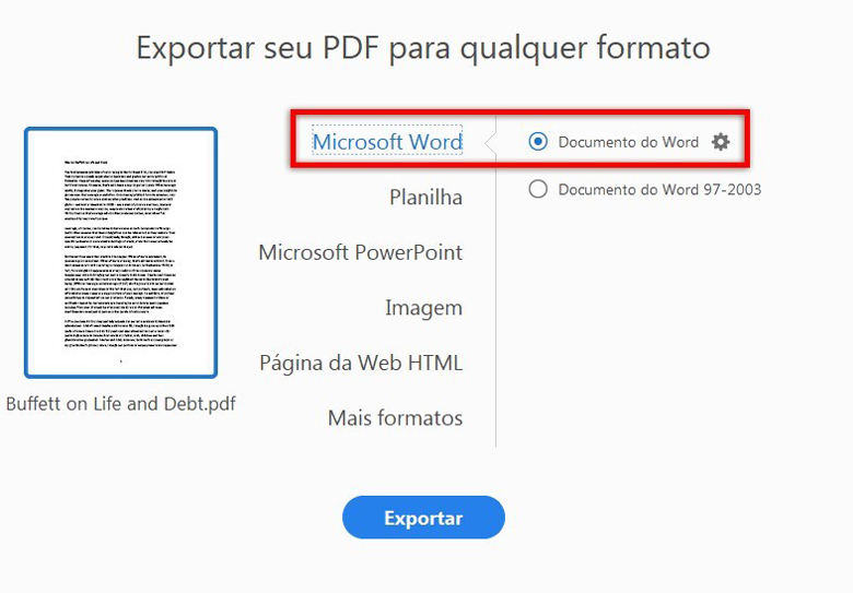 conversor de pdf para word