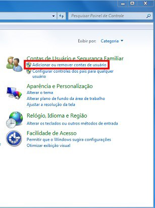 redefinir senha windows 7