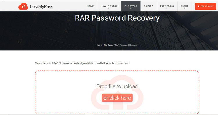 desbloquear arquivo winrar protegido senha online