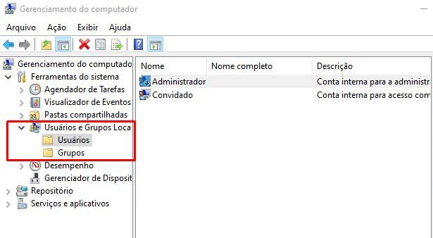 Ativando a conta de administrador do Windows 7