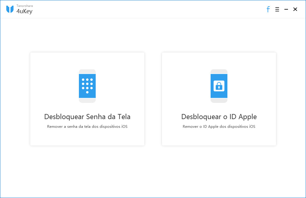 desbloquear senha de tela bloqueada com tenorshare 4ukey