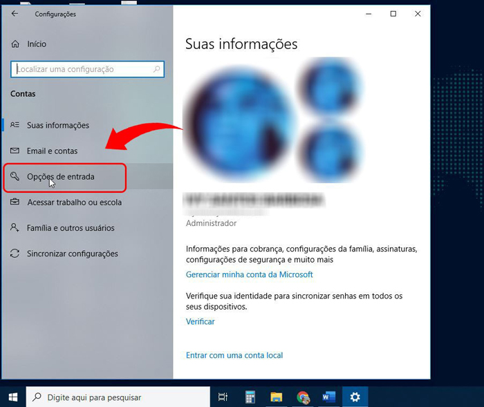 como remover senha do windows 10