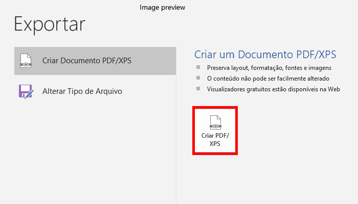 conversão word para pdf