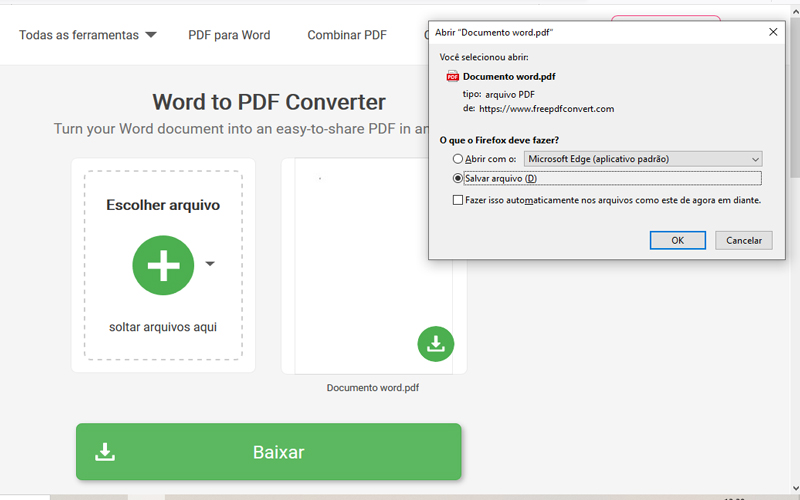 converter word para pdf online