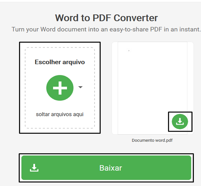 converter word em pdf grátis